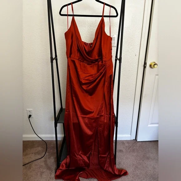 spaghetti strap dress fashion nova Sleeveless Nylon Blend Scoop Neck, Contour Scoop Neck Spaghetti Strap Maxi Dress in Bone, Size XL,